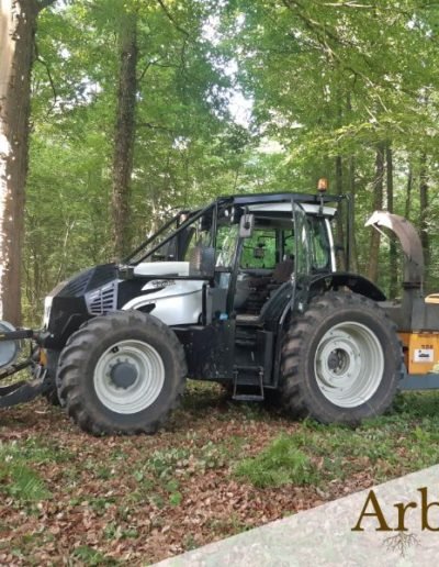 Broyage des branches