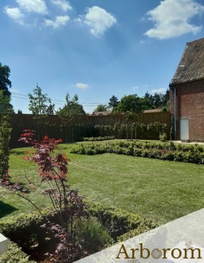 Aménagement de jardin à bernissart
